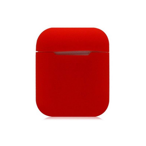 Headphone Earphone Silicone Protective Case For Airpods Red