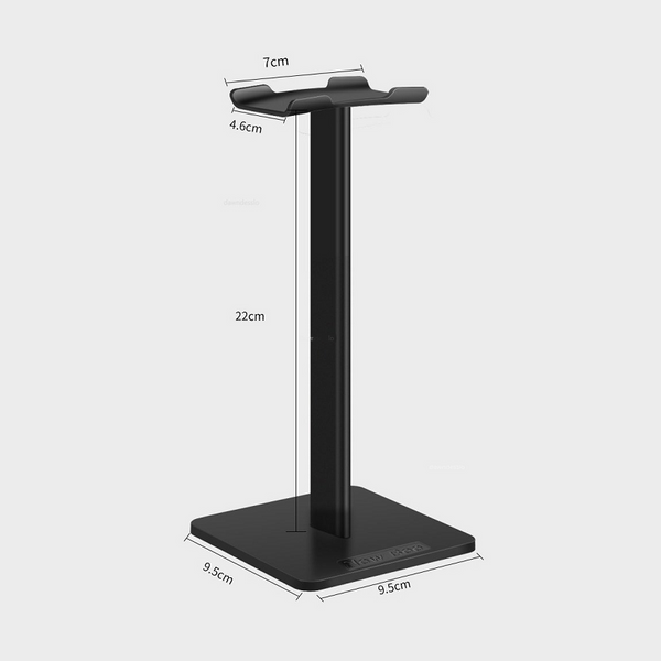 Universal Headphone Display Bracket Aluminum Alloy Black Mounts & Holders