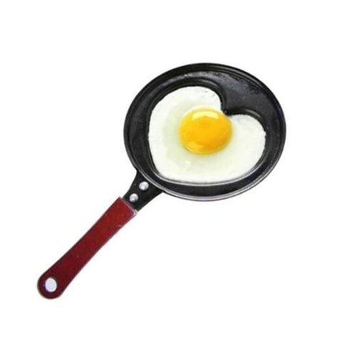 Heart Shape Egg Moulds Pan Pancake Rings Cooking Tools Black Egg & Pancake Rings