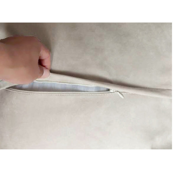 40X50cm Heart Shaped Artificial Wool Fur Soft Plush Cushion Cover Purple Cushions & Decorative Pillows