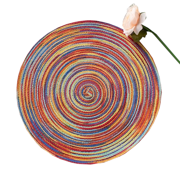 Heat Resistant Washable Decorative Placemats Home Dining Table Pv Coasters