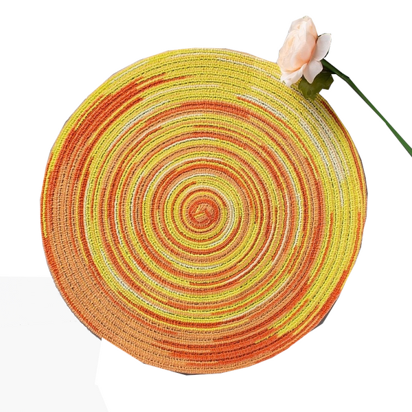 Heat Resistant Washable Decorative Placemats Home Dining Table Pv Coasters