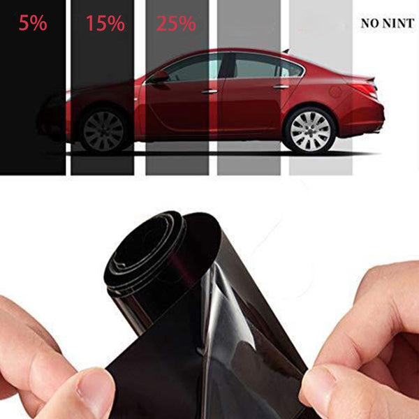 Window Film Heat Uv Block Window Tint Adhesive Film Black Roll Auto Car