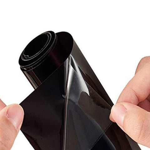 Heat Uv Block Window Tint Adhesive Film Black Roll Auto Car Window Film