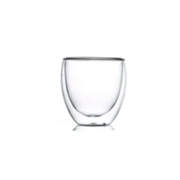Heat Resistant Double Glass Coffee Cups Glassware & Drinkware