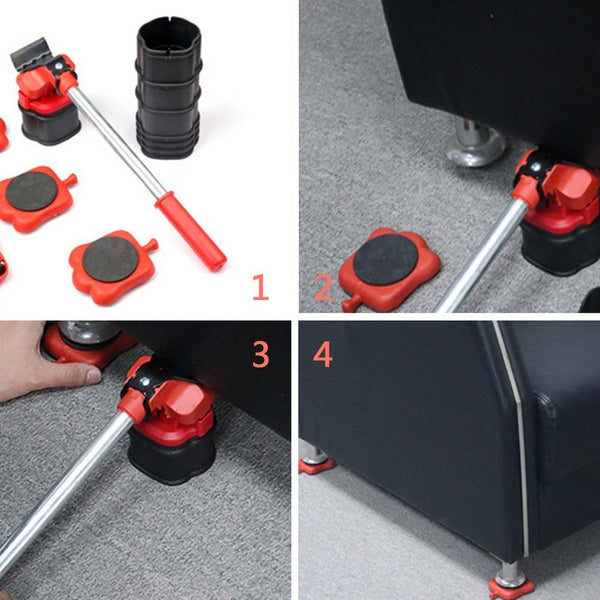 Other Tools & Workshop Equipment Heavy Furniture Roller Set Shifter Lifter Wheels Mover Easy Moving Slider Tool