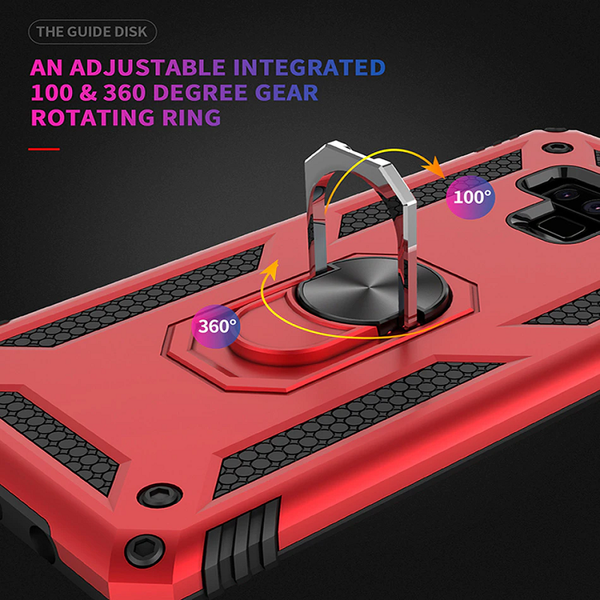 Sergeant Armor Shockproof Kickstand Protective Case Samsung Galaxy Note 9 Black Cases Covers & Skins