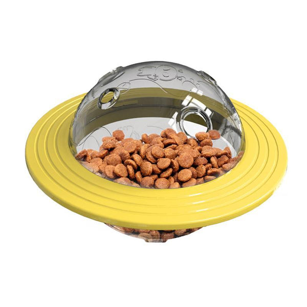 Dog Toys Ufo Flying Frisbee Feeder For Dogs Pet Toy