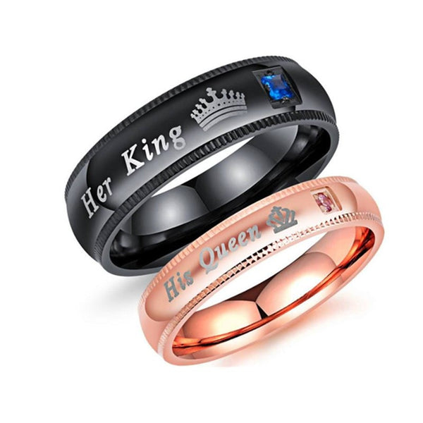 Veile Studios Her King His Queen Jewellery Couple Men Women Rings