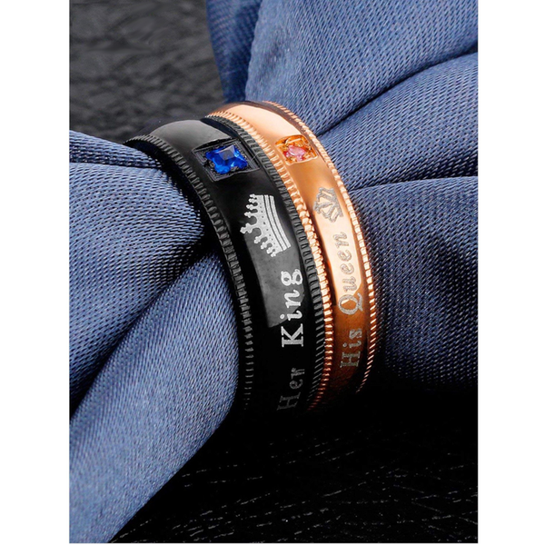 Veile Studios Her King His Queen Jewellery Couple Men Women Rings