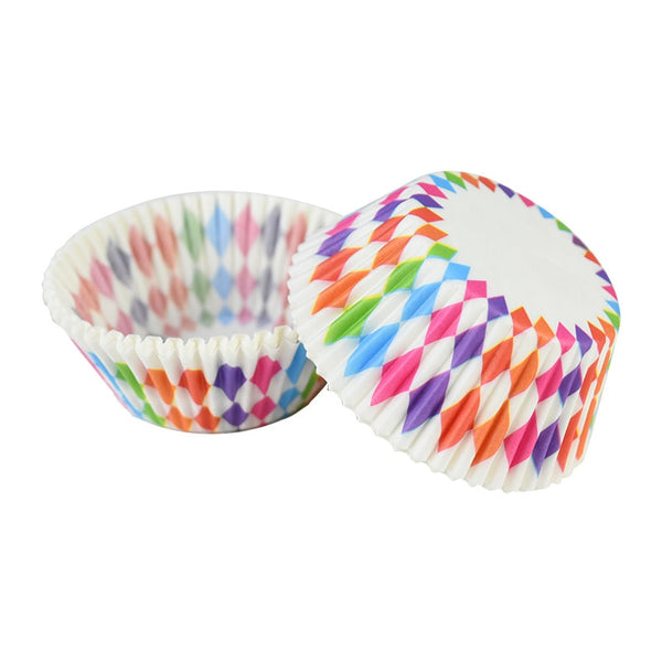 100Pcs Rainbow Muffin Cupcake Paper Cups Liner Baking Decorating Tools Party Baking Cups & Cases