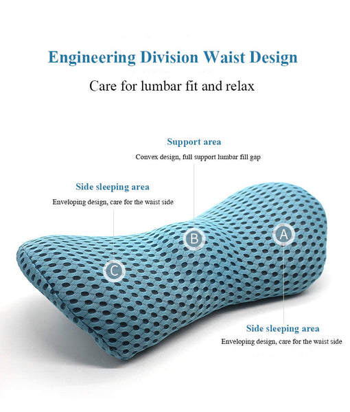 Lumbar Support Pillow Back Cushion For Side Sleepers Pregnancy Pillows