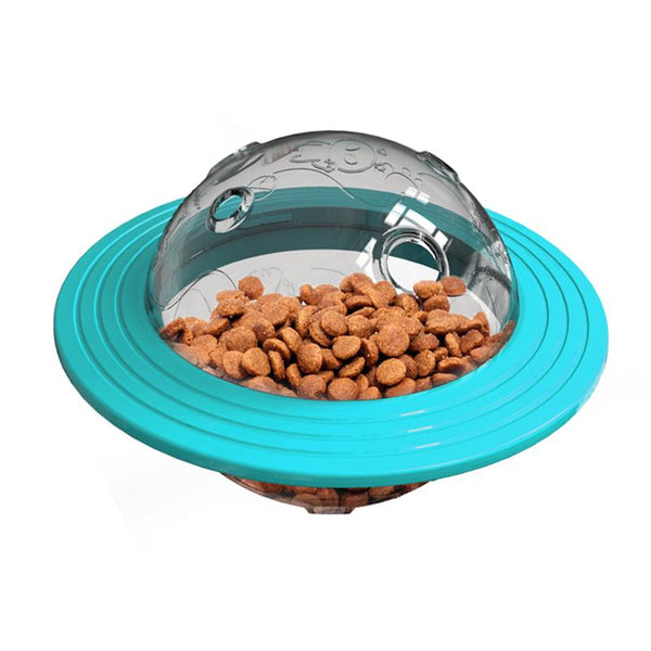 Dog Toys Ufo Flying Frisbee Feeder For Dogs Pet Toy