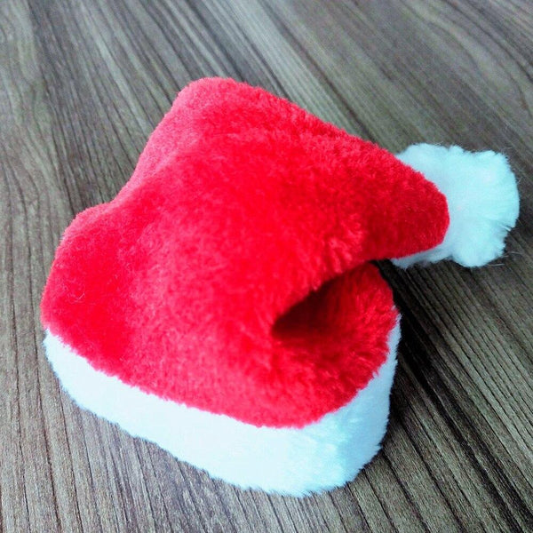 Pet Christmas Santa Hat Costume Xmas Winter Headwear Dogs Dog Costumes