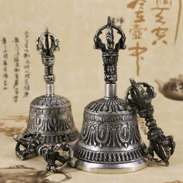 Brass Nepali Bell Home Decor Table Handicrafts Ideal For Puja Prayer Singing Bowls