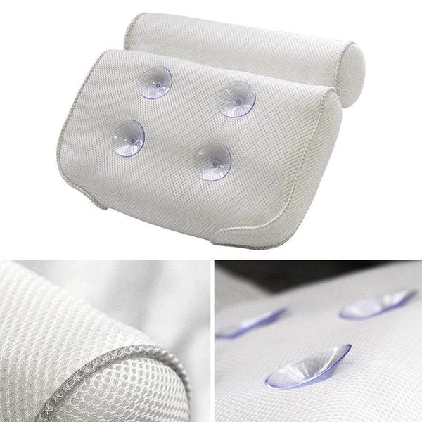 Mesh Bath Pillow Luxury Bathroom Accessories Bath Pillows