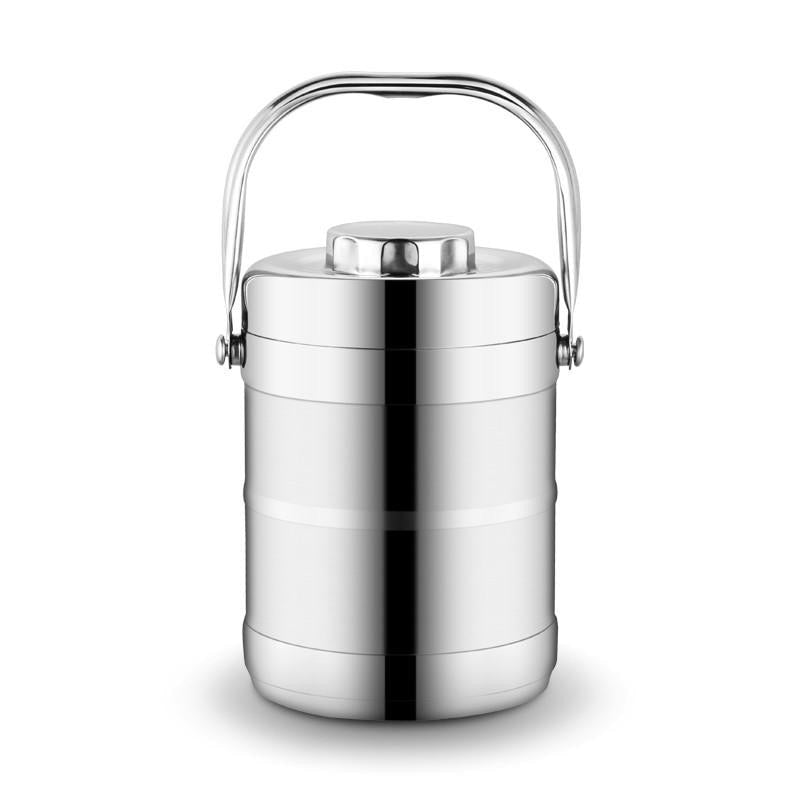 Lunchboxes Large Capacity Insulated Lunch Box Stainless Steel Thermal Food Container Bento