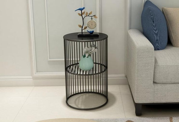 Little Gold Or Black Nordic Metal Coffee Table Side 30X55cm Tables