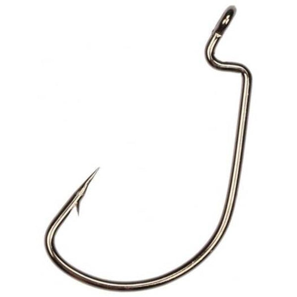 High Carbon Steel Fishing Crank Hook Worm Pesca For Soft Bait In Box Black