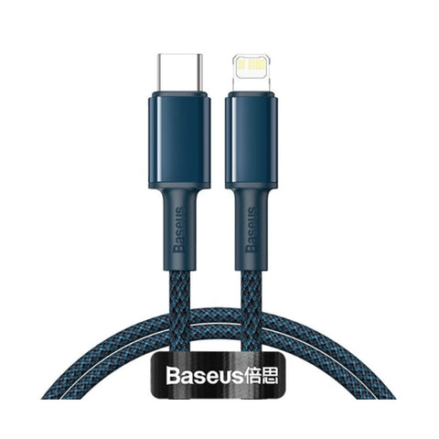 High Density Braided Fast Charging Data Cable Suitable For Iphone 12 Series Blue
