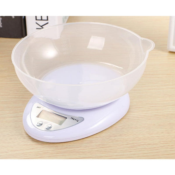 High Precision Kitchen Electronic Scale Mini With Tray Kitchen Scales