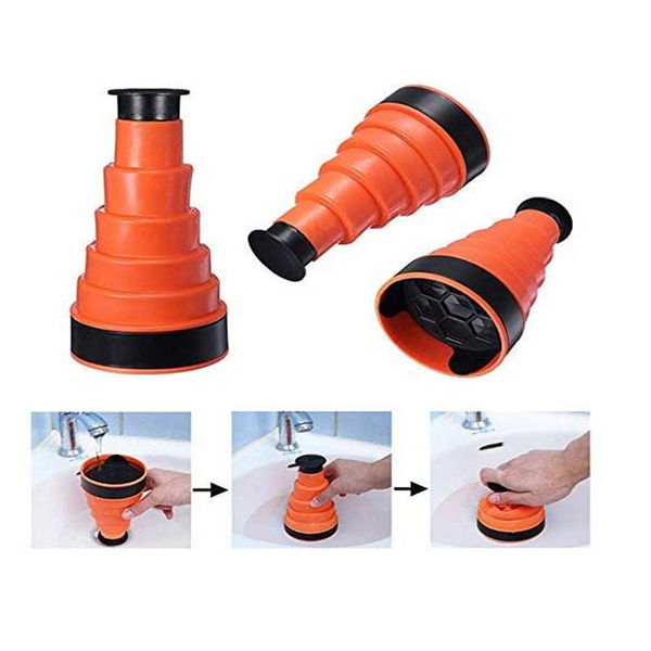 High Pressure Manual Sink Plunger Toilet Bathtub Clog Remover Drain & Toilet Plungers