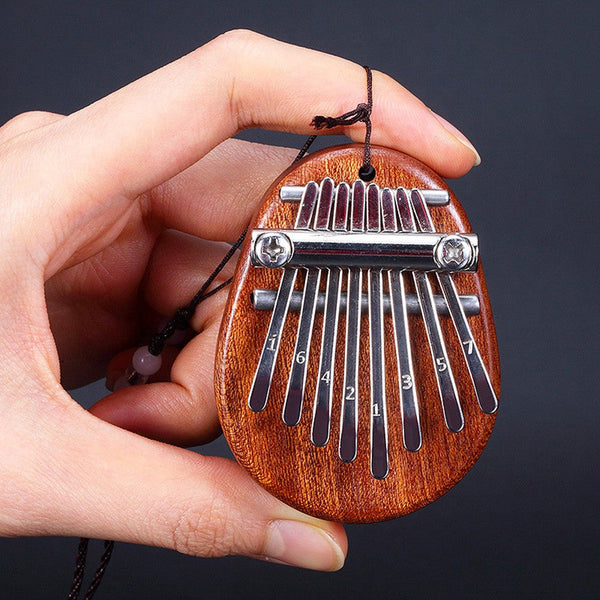High Quality 8 Key Mini Kalimba Exquisite Finger Thumb Piano Marimba Musical Good Accessory Pendant Gift Ping Kalimbas
