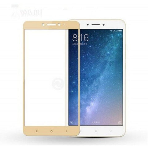 High Quality Tempered Glass Full Cover Protective Film For Xiaomi Mi Max2 Golden