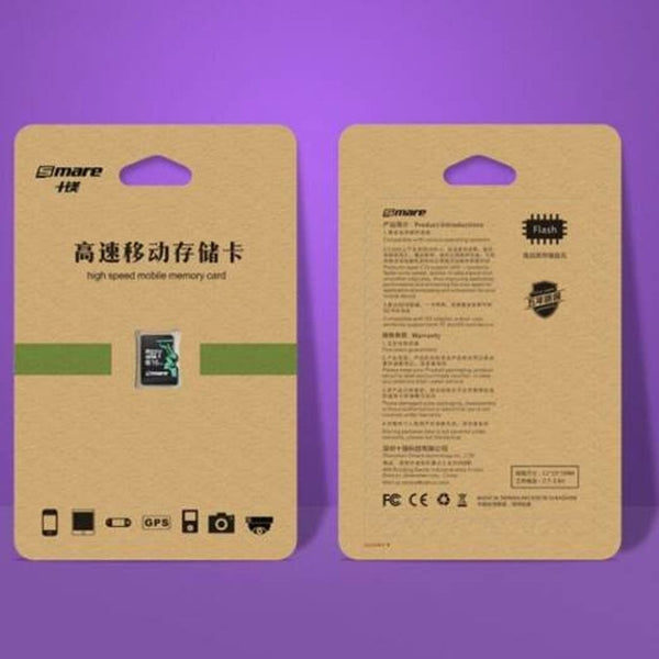 High Speed 16G 32Gb 64Gb Tf Memory Card Blue Memory Cards