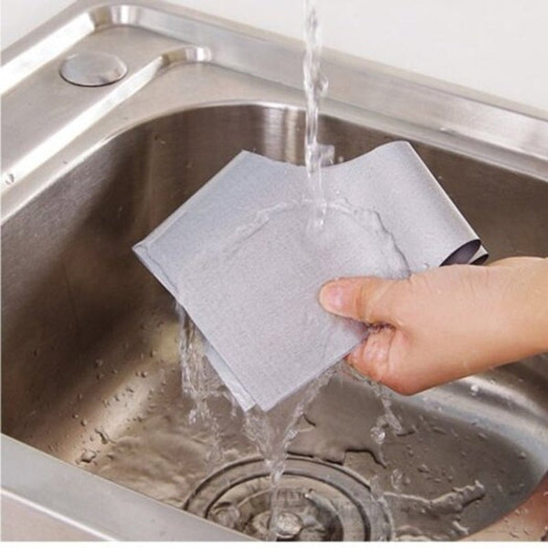 High Temperature Resistance Gas Stove Protection Pad 4Pcs Silver Stove Burner Covers