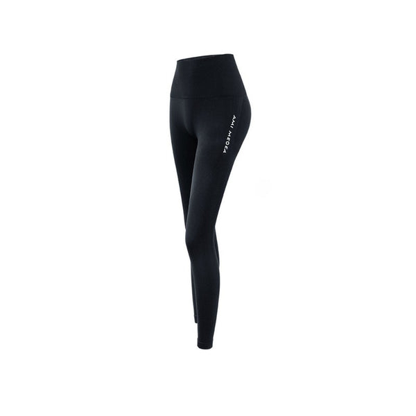 High Waist Yoga Abdominal Control Exercise Women Running Tights Tummy Workout Leggings Pants