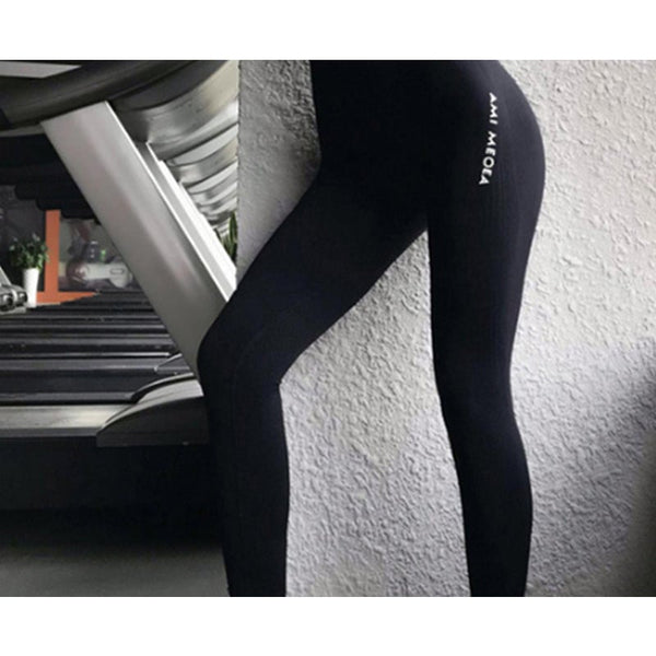 High Waist Yoga Abdominal Control Exercise Women Running Tights Tummy Workout Leggings Pants
