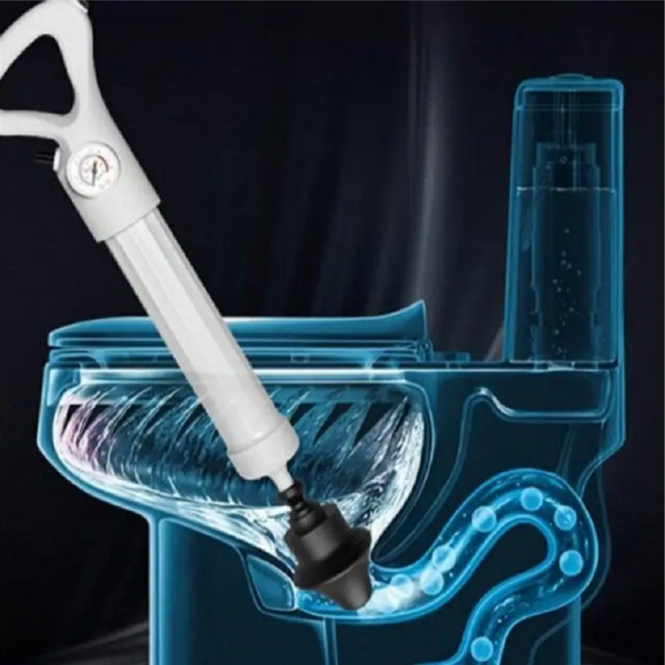 Drain Clog Remover Multi Function High Pressure Pipe Plunger For Sink Floor Drain & Toilet Plungers
