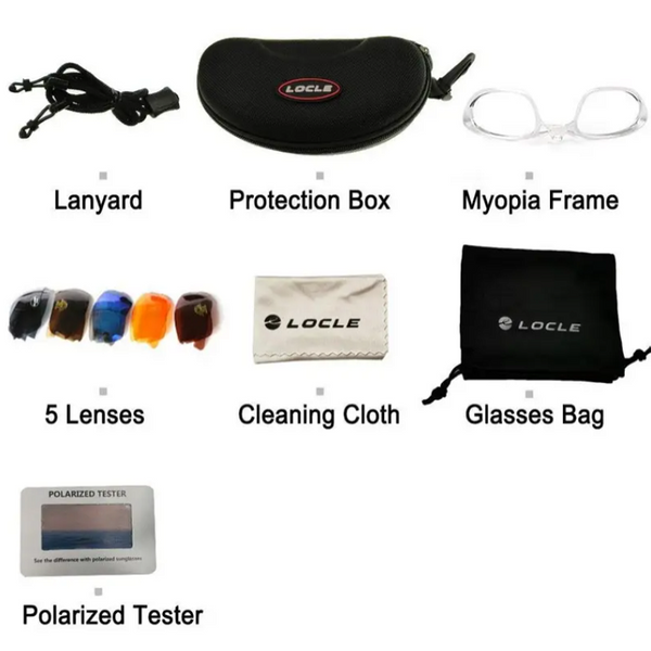 Hiking Glasses Tactical Polarized Men Shooting Airsoft Myopia For Camping Cycling Sunglasses 5 Lens Sunglasses Goggles