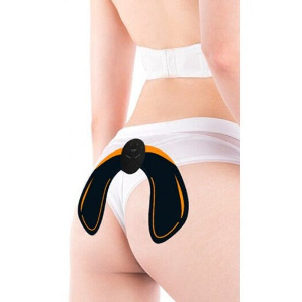 Hip Trainer Beautiful Buttocks Ems Vibration Massage Up Black Abdominal Machines