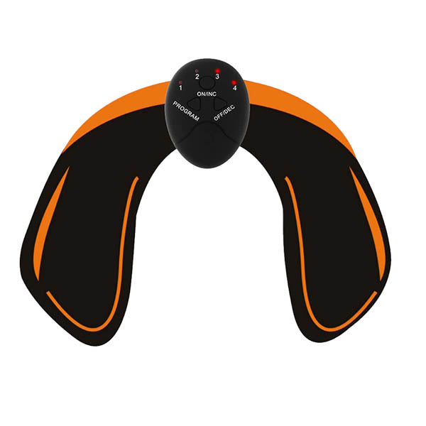 Hip Trainer Beautiful Buttocks Ems Vibration Massage Up Black Abdominal Machines