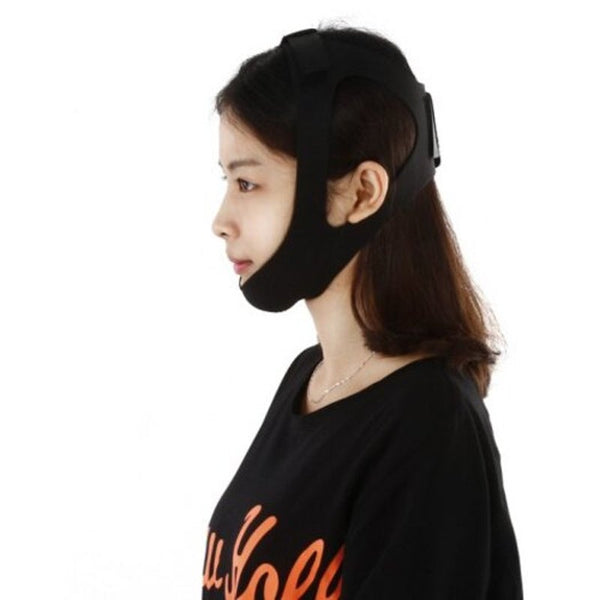 Hjm0003 Anti Snoring Chin Strap Black Chin Straps