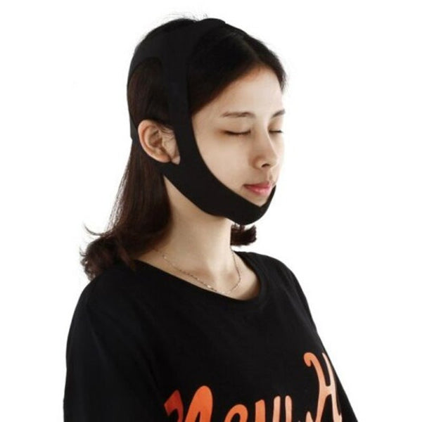 Hjm0003 Anti Snoring Chin Strap Black Chin Straps