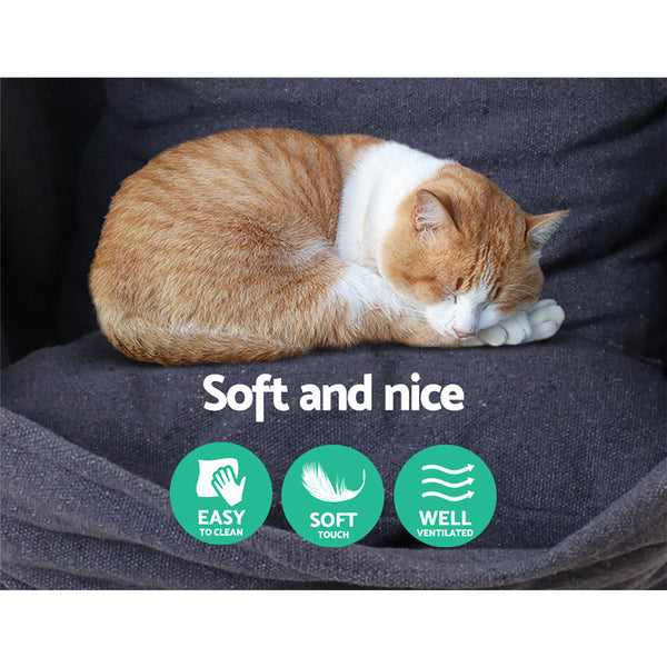 Gardeon Hammock Swing Chair Grey Hammocks