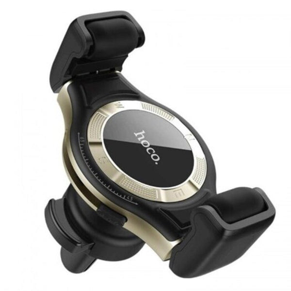 S1 Lite Car Phone Holder Newest Wheel Design Stand Support Adjust Clip Size Golden Mounts & Holders