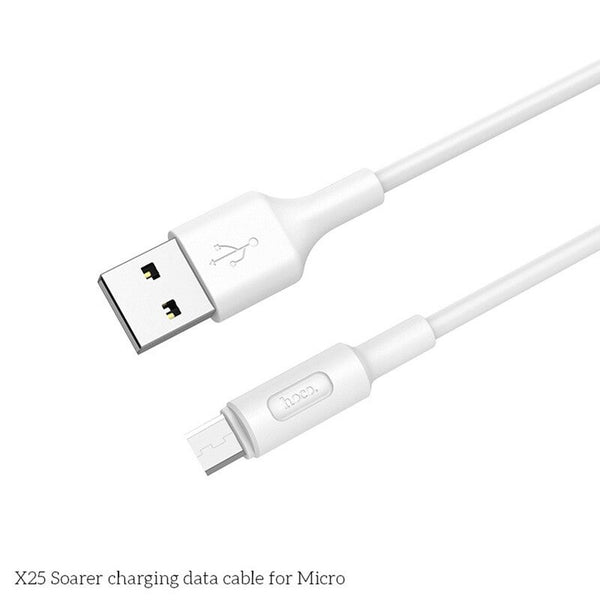 . X25 Micro Fast Charge Data Sync Usb Cable White