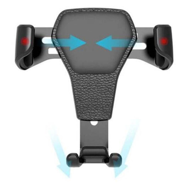 Holder For Car Air Vent Mount Stand Universal Gravity Smartphone Call Support Black Mounts & Holders