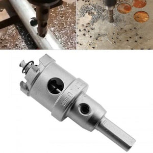 Hole Saw Opener Hand Drilling Tool 1Pc Silver 16Mm