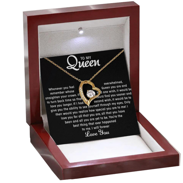 Hollow Out Heart Shaped Necklace Gift Box For Women Necklaces & Pendants