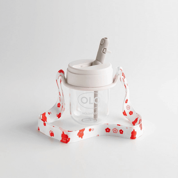 Holoholo Coffee Cup Matching Strap White Water Bottles & Vacuum Flasks