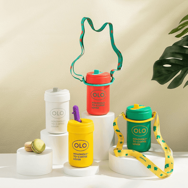 Holoholo Thermo Coffee Cup 380Ml Red Water Bottles & Vacuum Flasks