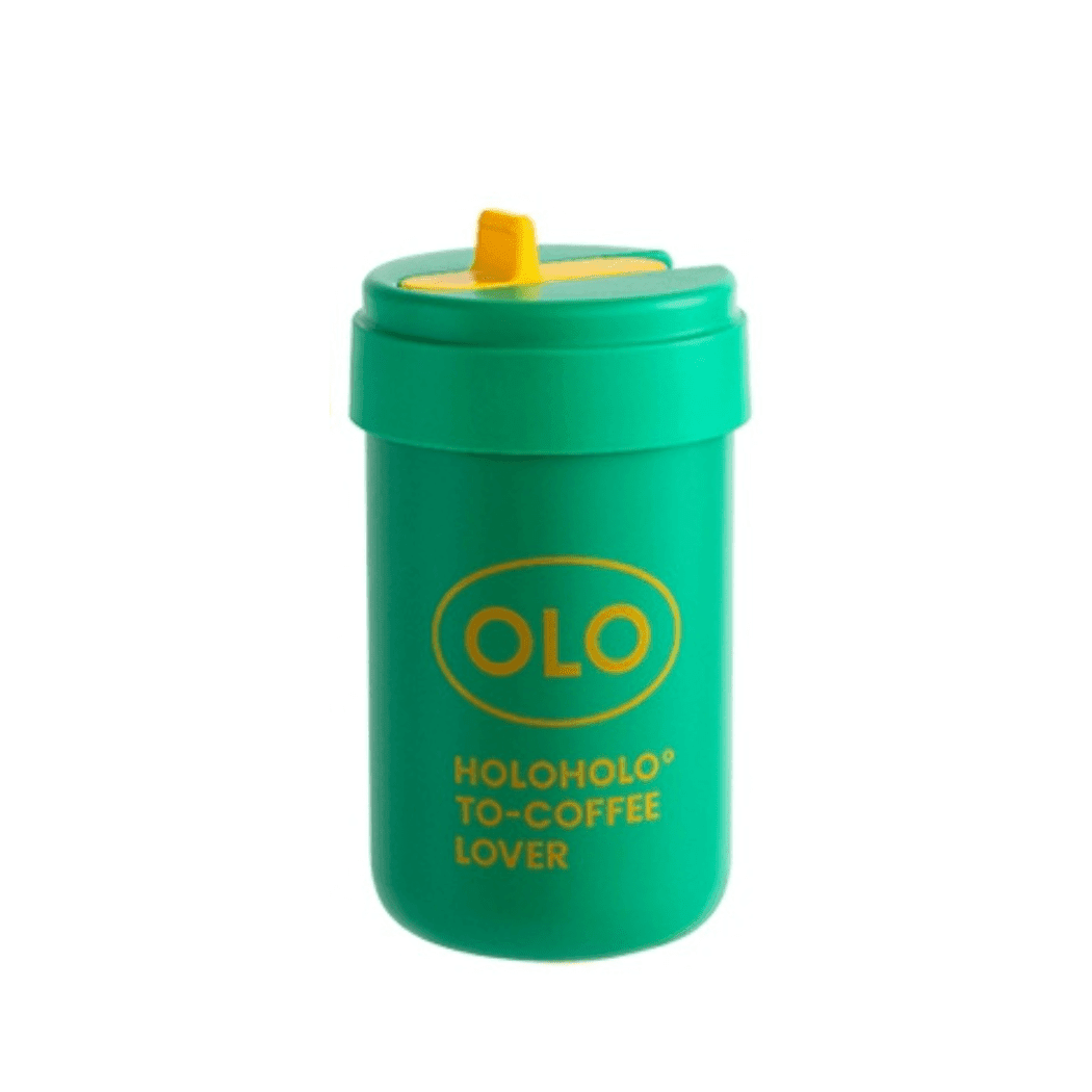 Holoholo Thermo Coffee Cup 380Ml Green Mugs