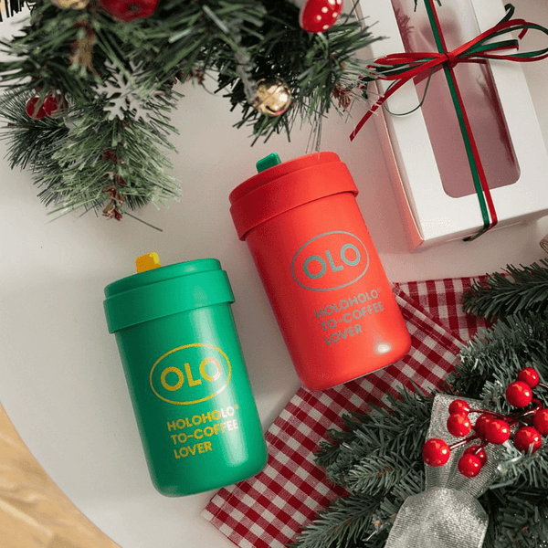 Holoholo Thermo Coffee Cup 380Ml Red Water Bottles & Vacuum Flasks