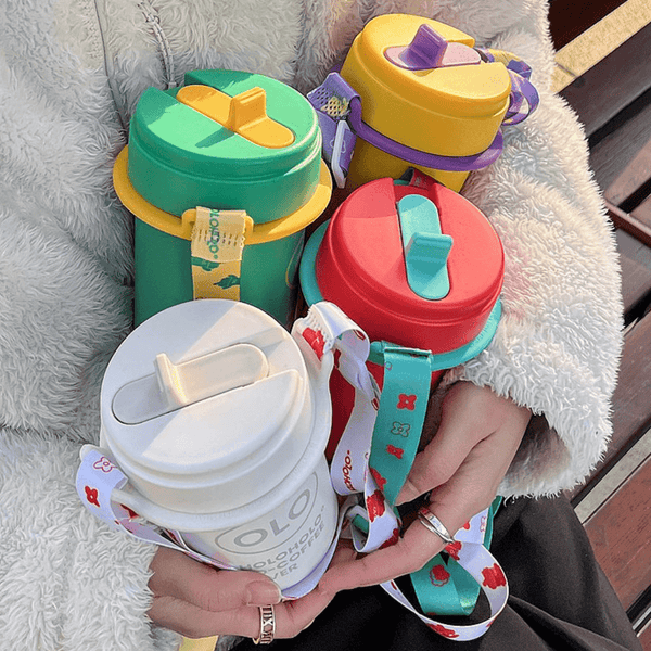 Holoholo Thermo Coffee Cup 380Ml Green Mugs