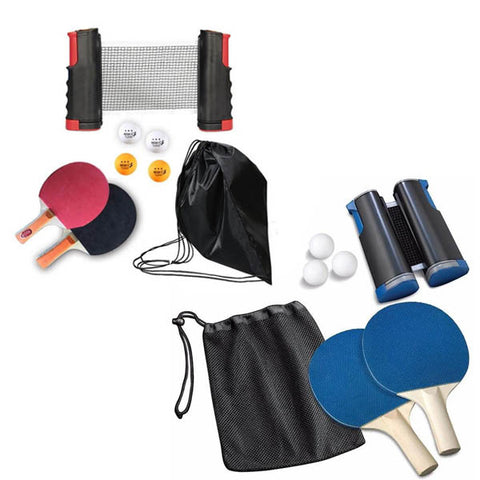 Home Ping Pong Set With Paddles Balls And Table Tennis Net
